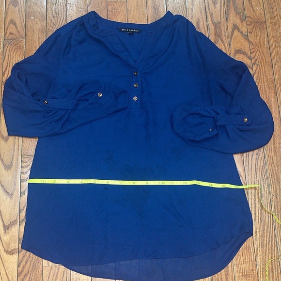 Zac & Rachel navy hi-low tank Size L - Picture 8 of 10